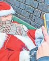 Santa puts feet up in Brum before big day!1