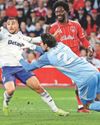 Digne disaster hands first leg advantage to Forest44