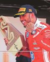 Hamilton emotional by sealing first win for Ferrari Hamilton emotional by sealing first win for Ferrari34