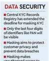 KYC masking to go live on Jan 20