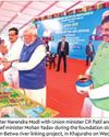 Modi Lays Foundation Stone for MP River-Linking Project