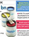 Four major paint makers in race to acquire AkzoNobel