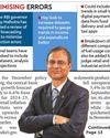 Data-driven Malhotra seeks to improve RBI forecasting