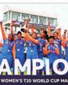 India Outclass SA to Win 2nd Women's Under-19 T20 Title