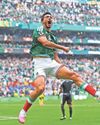 Three sent off as co-hosts kick-off with fine victory Three sent off as co-hosts kick-off with fine victory42