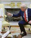 TRUMP IN 'NO RUSH' FOR DEAL TRUMP IN 'NO RUSH' FOR DEAL