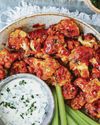 Buffalo cauliflower wings64