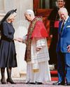 Hand of history as Pope and King pray Hand of history as Pope and King pray46