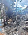 Fury after yobs set playground ablaze again Fury after yobs set playground ablaze again12