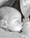 It's nappy days for Blackmore and hubby17