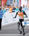 Humanoid robots race in Beijing Humanoid robots race in Beijing