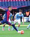 Flick hails Barcelona's comeback triumph Flick hails Barcelona's comeback triumph