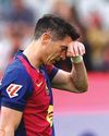 Lewy blow to Barca's quad bid Lewy blow to Barca's quad bid