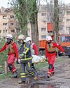 Russian missile attack kills 9 in Kyiv