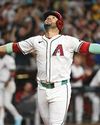 Suarez's four homers fail to stop Braves Suarez's four homers fail to stop Braves