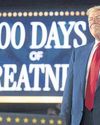 Trump's first 100 days spark global messaging battle Trump's first 100 days spark global messaging battle