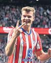 Sorloth hits four as Atleti romp Sorloth hits four as Atleti romp