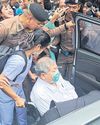 ITD boss Premchai reports to cops over tower collapse in wheelchair ITD boss Premchai reports to cops over tower collapse in wheelchair