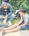 SAFFRON SHIELD; BOMB MISHAP; FAN'S LAMENT; FAKE ROBBERY32