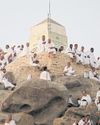 Muslim hajj pilgrims pray at Mount Arafat25