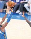 Thunder turn up the heat, smoke Indiana34