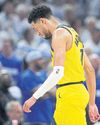Pacers' Haliburton has right calf strain41