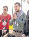 Pro-Palestinian protest leader freed24