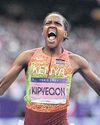 Mile marvel: Kipyegon sees sub-4 coming Mile marvel: Kipyegon sees sub-4 coming46