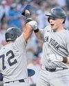 Rice spearheads slugfest for Yankees over Cardinals34