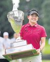 Akie joins sister as Tour champ40