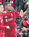 Swede relief! Isak nets his first for Liverpool44