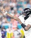 Jackson hurls 4 TD passes as Ravens romp30