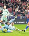 Atletico, Villarreal keep pace42
