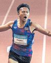 Sprint king Puripol sets track ablaze Sprint king Puripol sets track ablaze33