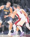 Denver suffer Jokic blow in Heat loss Denver suffer Jokic blow in Heat loss26