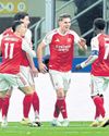 EPL leaders Arsenal out to blast old rivals Man United36