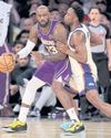 Bye bye, King! Knicks fight to stun Lakers27