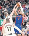 Cunningham leads Pistons past Nuggets49