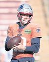 Patriots signal-caller Maye has pain-free training run31