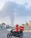 Delivery drivers dodge debris to keep Gulf fed33