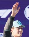 Russell leads Mercedes one-two in sprint qualifying44