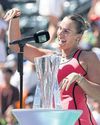 Sabalenka claims long-awaited Indian Wells crown38