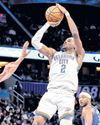 Shai’s blitz sends Thunder into postseason38