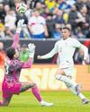 Mbappe stars, 10-man France pip Brazil43
