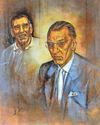 Kray-on twins...gangsters' childlike drawings up for sale Kray-on twins...gangsters' childlike drawings up for sale