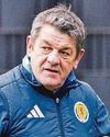 SCOTS NO.2 ADMIRES TEENAGER'S CONFIDENCE SCOTS NO.2 ADMIRES TEENAGER'S CONFIDENCE