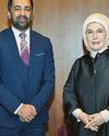 Yousaf under fire for posing with Turkish first lady Yousaf under fire for posing with Turkish first lady