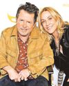 Sheryl and pals stand by their man Michael J Fox at his Parkinson's gala Sheryl and pals stand by their man Michael J Fox at his Parkinson's gala