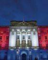 Landmarks lit up to mark end of 6 years of darkness Landmarks lit up to mark end of 6 years of darkness