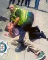 Hero female PC tackles crazed knife attacker43